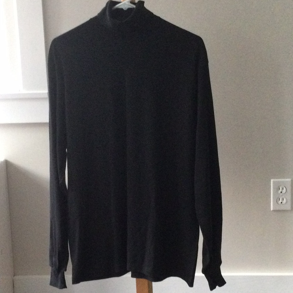 Duofold turtleneck top